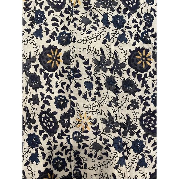 Lola Australia Floral Block Print Dress Size Medium 100% Cotton - Picture 4 of 8
